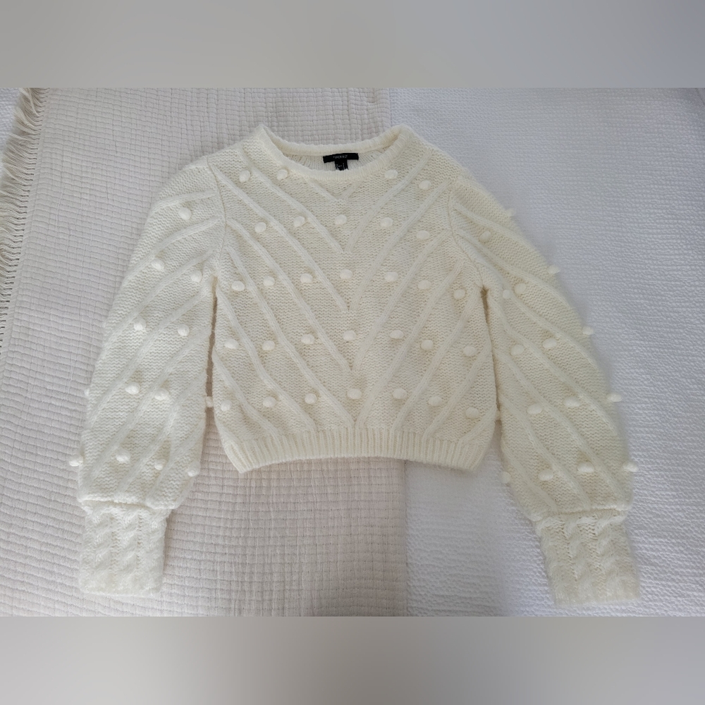 Forever 21 Cream Sweater
